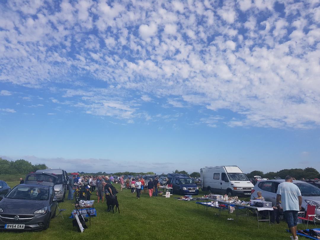 Pevensey Bay Boot Sale Every Sunday! Cannon Camping